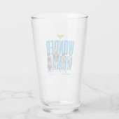 Wonder Woman Legends Forever Grafisch Glas (Achterkant)