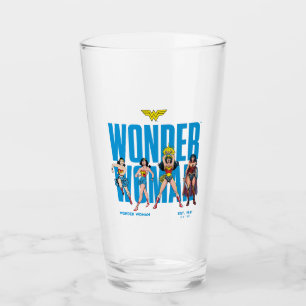 Wonder Woman Legends Forever Grafisch Glas