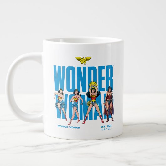 Wonder Woman Legends Forever Grafisch Grote Koffiekop (Links)