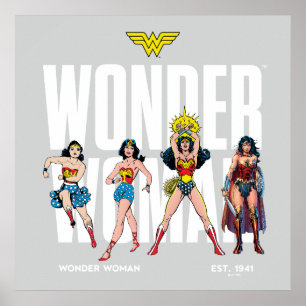 Wonder Woman Legends Forever Grafisch Poster