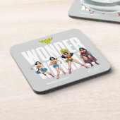 Wonder Woman Legends Forever Graphic Bier Onderzetter (Linkerzijde)
