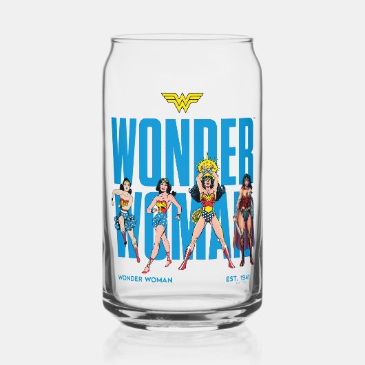 Wonder Woman Legends Forever Graphic Blikvorm Glas (Voorkant)