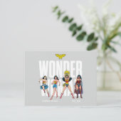 Wonder Woman Legends Forever Graphic Briefkaart (Staand voorkant)