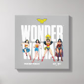 Wonder Woman Legends Forever Graphic Canvas Afdruk (Voorkant)