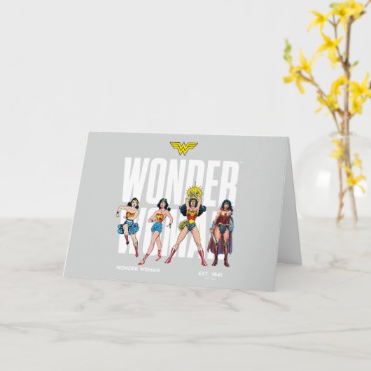 Wonder Woman Legends Forever Graphic Kaart (Gele Bloem)