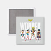 Wonder Woman Legends Forever Graphic Magneet (Voorkant / Achterkant)