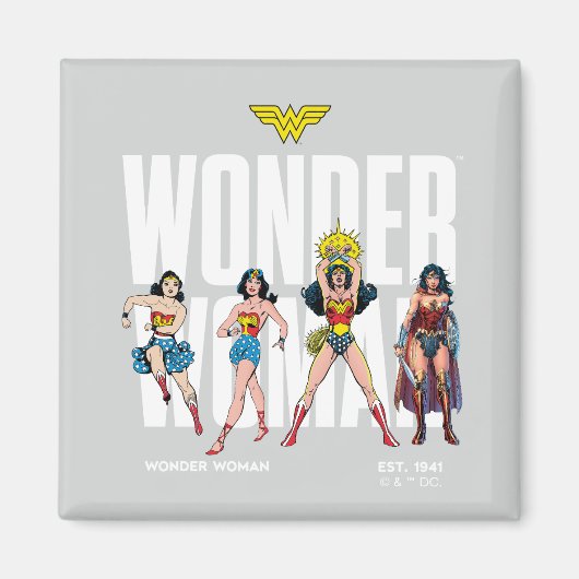 Wonder Woman Legends Forever Graphic Magneet (Voorkant)