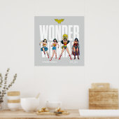 Wonder Woman Legends Forever Graphic Poster (Keuken)