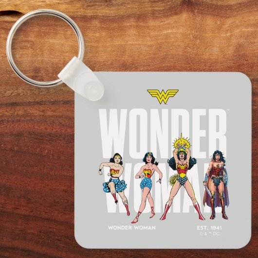 Wonder Woman Legends Forever Graphic Sleutelhanger (Voorkant)