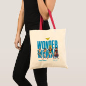 Wonder Woman Legends Forever Graphic Tote Bag (Voorkant (product))