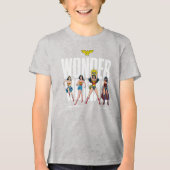 Wonder Woman Legends Forever Graphic Tri-Blend Shirt (Voorkant)