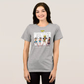 Wonder Woman Legends Forever Graphic Tri-Blend Shirt (Voorkant volledig)
