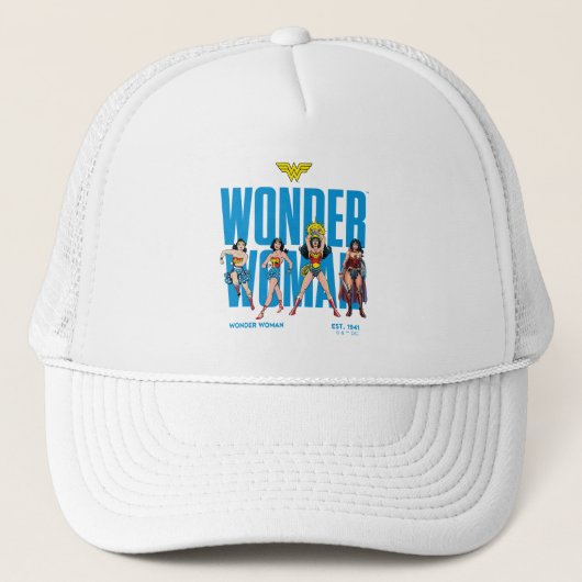 Wonder Woman Legends Forever Graphic Trucker Pet (Voorkant)