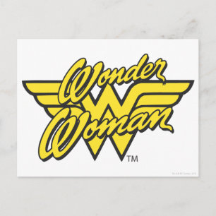 Wonder Woman Logo 1 Briefkaart