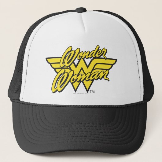 Wonder Woman Logo 1 Trucker Pet (Voorkant)