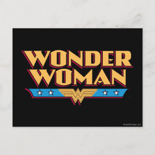 Wonder Woman Logo 2 Briefkaart
