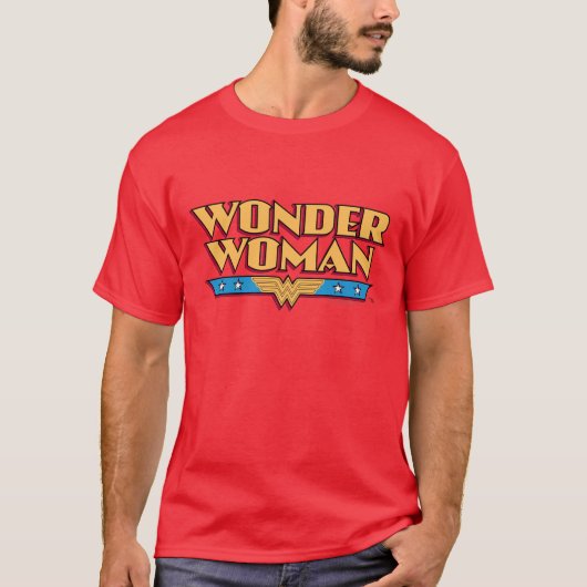 Wonder Woman Logo 2 T-shirt (Voorkant)
