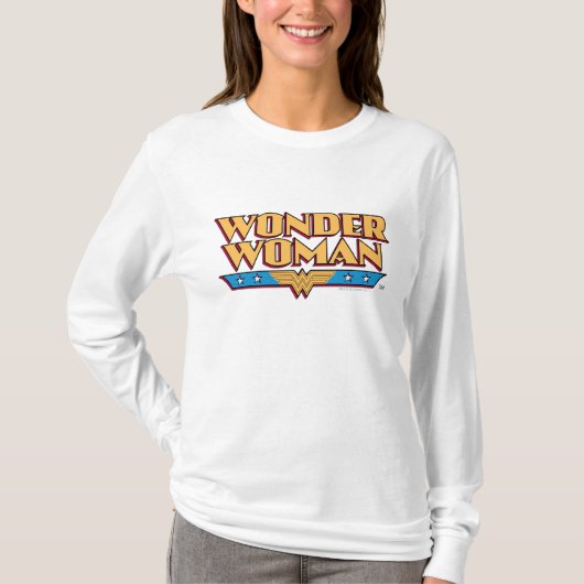 Wonder Woman Logo 2 T-shirt (Voorkant)