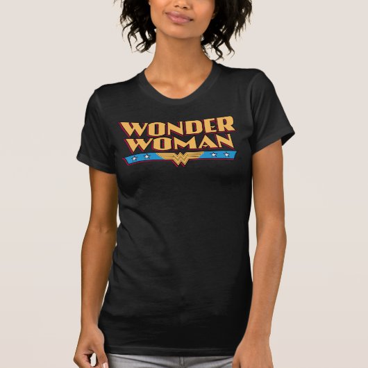 Wonder Woman Logo 2 T-shirt (Voorkant)
