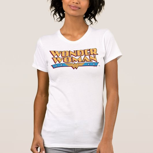 Wonder Woman Logo 2 T-shirt (Voorkant)