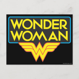 Wonder Woman Logo 3 Briefkaart