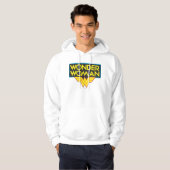 Wonder Woman Logo 3 Hoodie (Voorkant volledig)