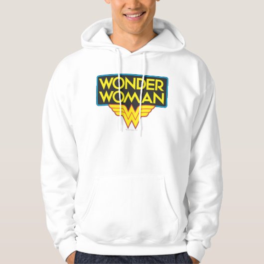 Wonder Woman Logo 3 Hoodie (Voorkant)