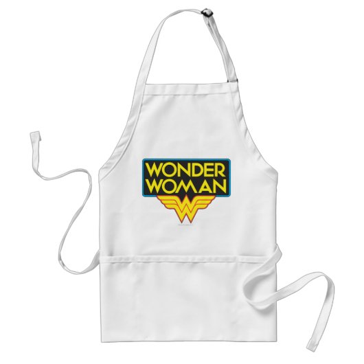 Wonder Woman Logo 3 Standaard Schort (Voorkant)
