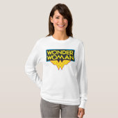 Wonder Woman Logo 3 T-shirt (Voorkant volledig)