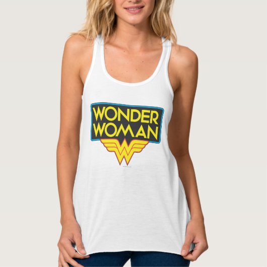 Wonder Woman Logo 3 Tanktop (Voorkant)