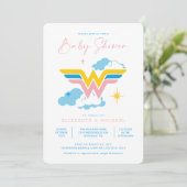 Wonder Woman Logo | BABY SHOWER Kaart (Staand voorkant)