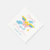 Wonder Woman Logo | BABY SHOWER Servet (Hoek)