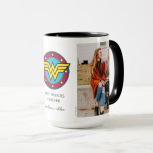 Wonder Woman Logo   Beste Vrienden Foto Mok