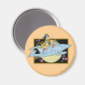 Wonder Woman met Jet Magneet (Voorkant / Achterkant)