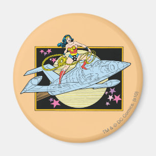 Wonder Woman met Jet Magneet
