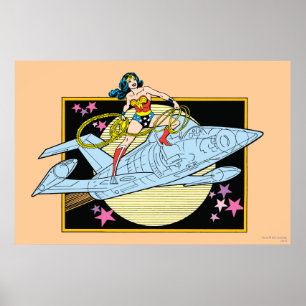 Wonder Woman met Jet Poster