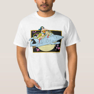 Wonder Woman met Jet T-shirt