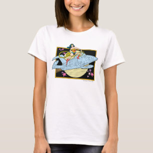 Wonder Woman met Jet T-shirt