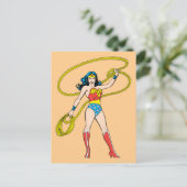Wonder Woman met Lasso Briefkaart (Staand voorkant)
