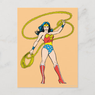 Wonder Woman met Lasso Briefkaart