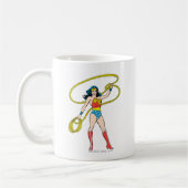 Wonder Woman met Lasso Koffiemok (Links)