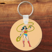 Wonder Woman met Lasso Sleutelhanger (Voorkant)