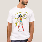 Wonder Woman met Lasso T-shirt (Voorkant)
