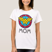 Wonder Woman Moeder Matchende T-shirt (Voorkant)