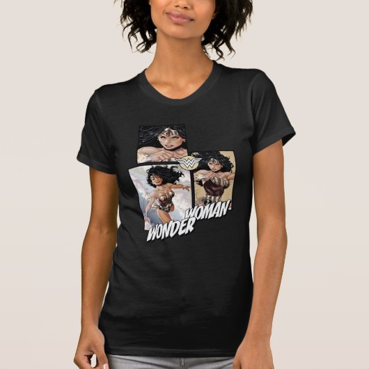 Wonder Woman New 52 Comic Art Graphic T-shirt (Voorkant)