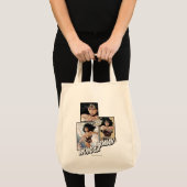 Wonder Woman New 52 Comic Art Graphic Tote Bag (Voorkant (product))