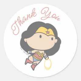 Wonder Woman | Nieuwe baby binnenkort verkrijgbaar Ronde Sticker