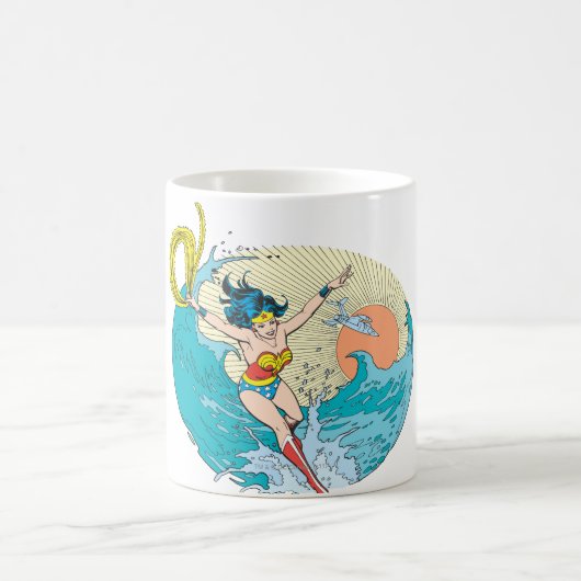 Wonder Woman Ocean Sky Koffiemok (Center)