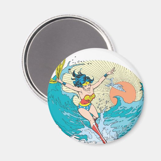 Wonder Woman Ocean Sky Magneet (Voorkant / Achterkant)