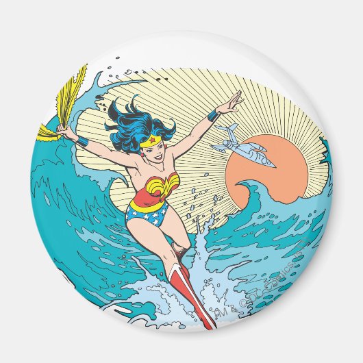 Wonder Woman Ocean Sky Magneet (Voorkant)